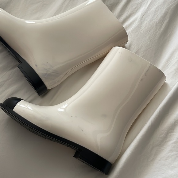CHANEL Rain boots white 37 - Picture 13 of 15